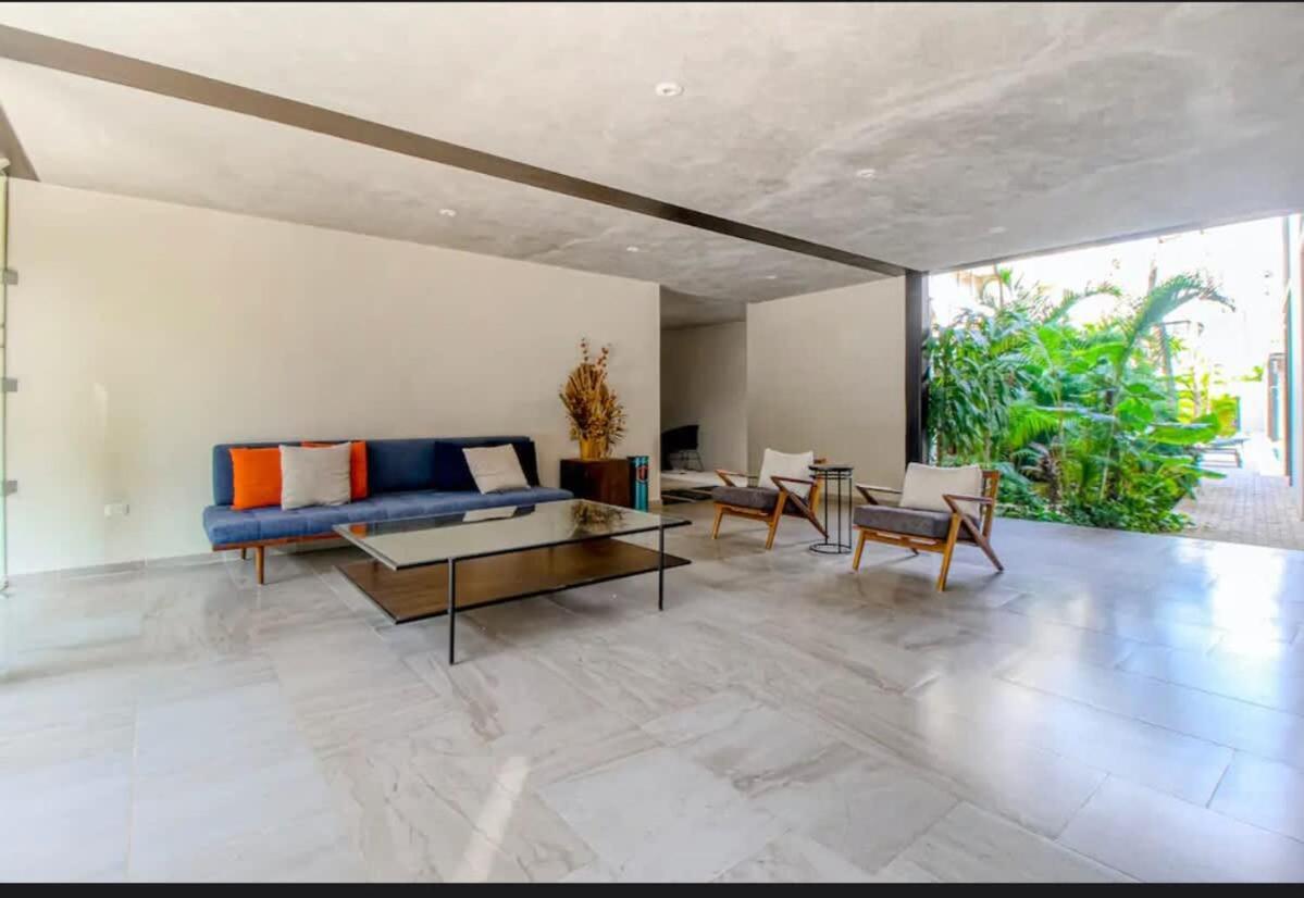 Apartamento Center Family Double Four Guest With Free Parking Pool Ac Kitchenette Near Tulum