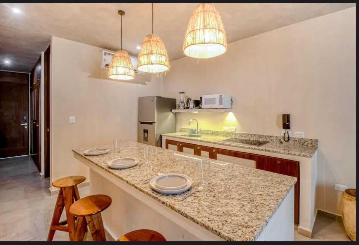 Center Family Double Four Guest With Free Parking Pool Ac Kitchenette Near Apartamento *